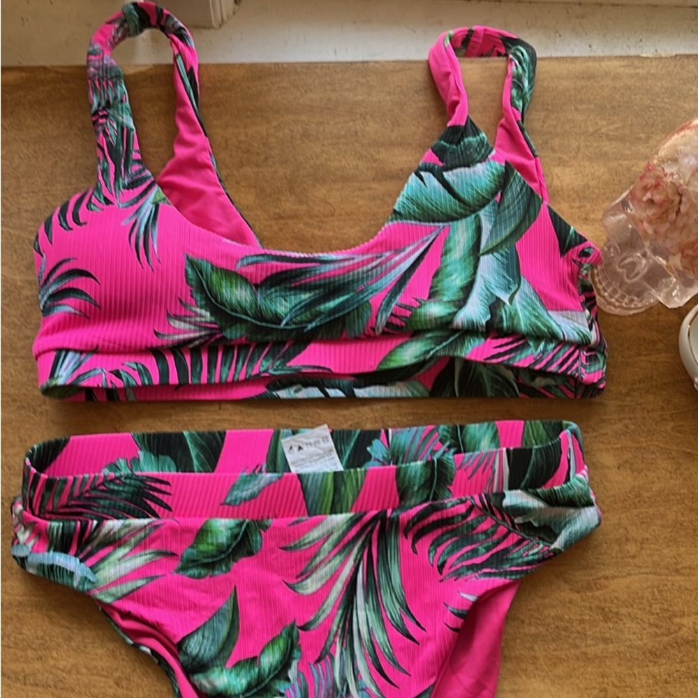 Tropical Pink Bikini Set
